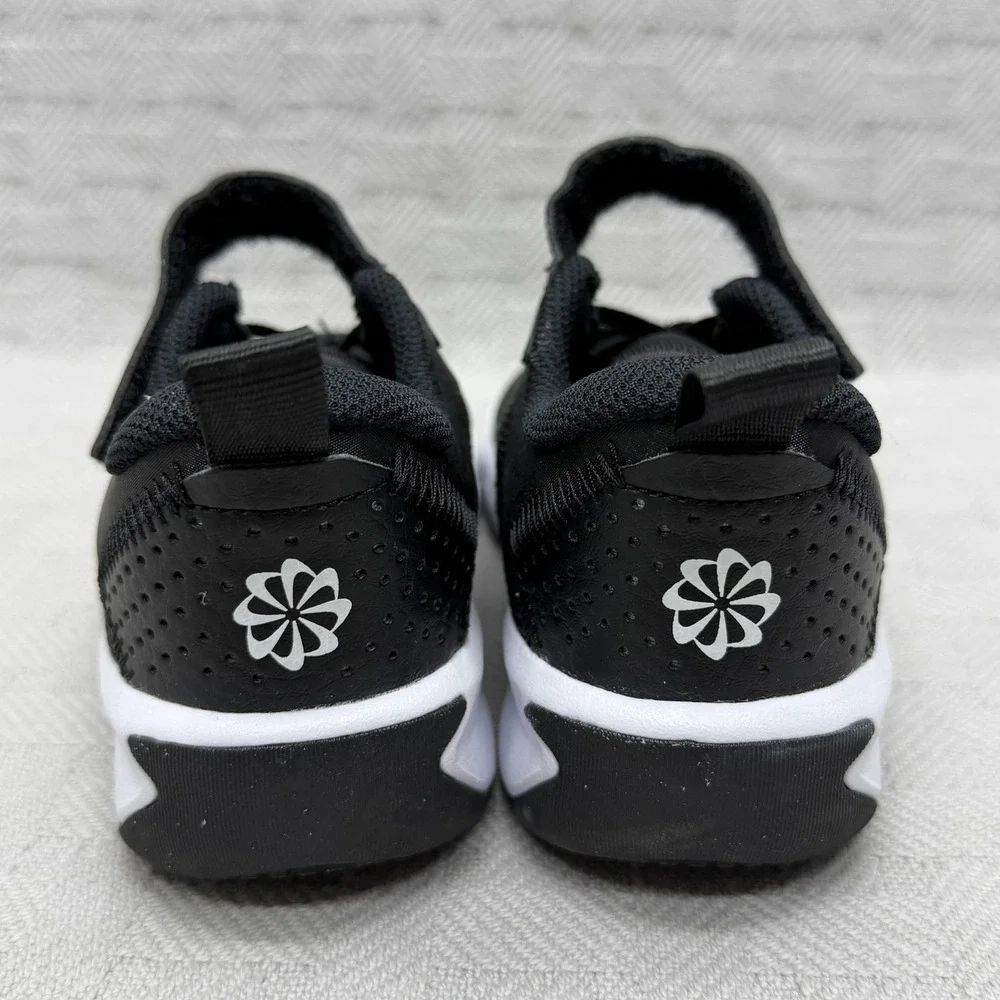 Nike Shoes‎ Unisex Kids Size 12C Black White Mesh Low Top Sneakers DM9026-002